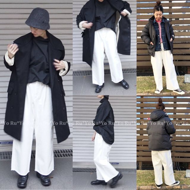 【journal standard luxe】11ozデニム ペインターパンツ レディースのパンツ(デニム/ジーンズ)の商品写真