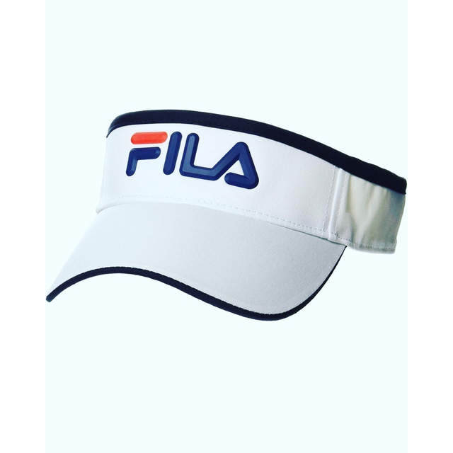 FILA 【フィラ】FILA ゴルフウェア サンバイザー帽子 の通販 by クマちゃん|フィラならラクマ
