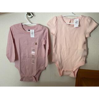 ベビーギャップ(babyGAP)の新品　babygap GAP レース&くまさん　ロンパース　80cm(ロンパース)