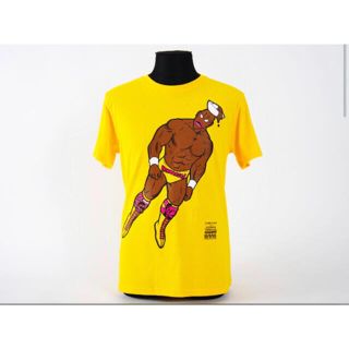 キン肉マン カレクック 新日本プロレス 本間朋晃 コラボデザインTシャツ　新品(格闘技/プロレス)