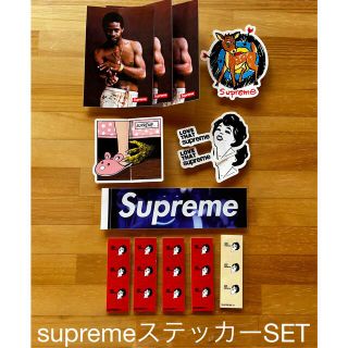 シュプリーム(Supreme)のsupremeステッカーSET(その他)