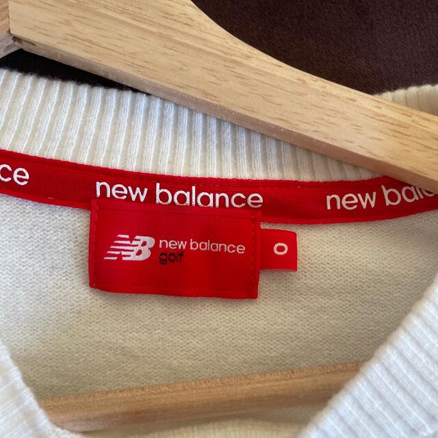 New Balance(ニューバランス)の【たい様専用】ニューバランスゴルフ🤍ロゴニット スポーツ/アウトドアのゴルフ(ウエア)の商品写真