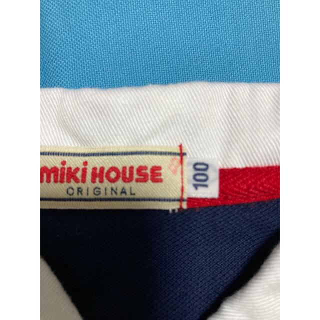 mikihouse(ミキハウス)のミキハウス♡ポロシャツ100cm キッズ/ベビー/マタニティのキッズ服男の子用(90cm~)(Tシャツ/カットソー)の商品写真