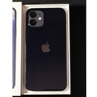 アイフォーン(iPhone)のアップル iPhone12 128GB ブラック softbank(スマートフォン本体)