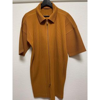 イッセイミヤケ(ISSEY MIYAKE)の21ss未使用オムプリッセ イッセイミヤケ zipアップシャツ  size 2(シャツ)