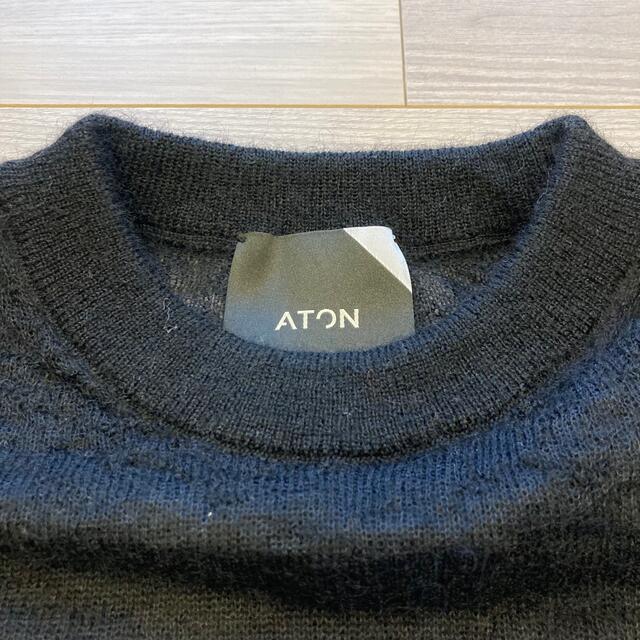 ATON(エイトン)の【新品未使用】ATON / FUGA CREW NECK PULLOVER レディースのトップス(ニット/セーター)の商品写真