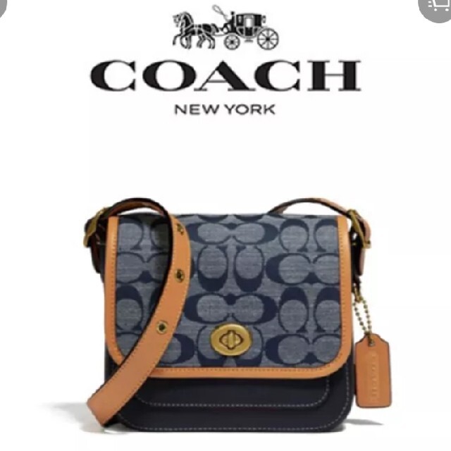 COACH(コーチ)の新品未使用☆大人気!可愛い♡COACHランブラークロスボディラインシグネチャー レディースのバッグ(ショルダーバッグ)の商品写真