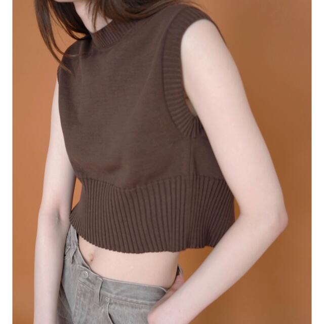 AURALEE   DRY COTTON KNIT VESTニット/セーター