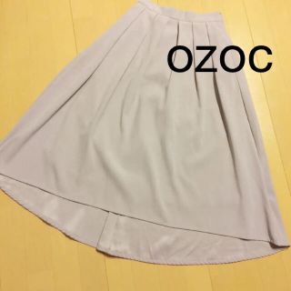 オゾック(OZOC)の【ozoc】オゾック フレアスカート ロングスカート(ロングスカート)