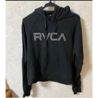 ルーカ(RVCA)のRVCA ルーカ　パーカー　黒　美品　S(パーカー)