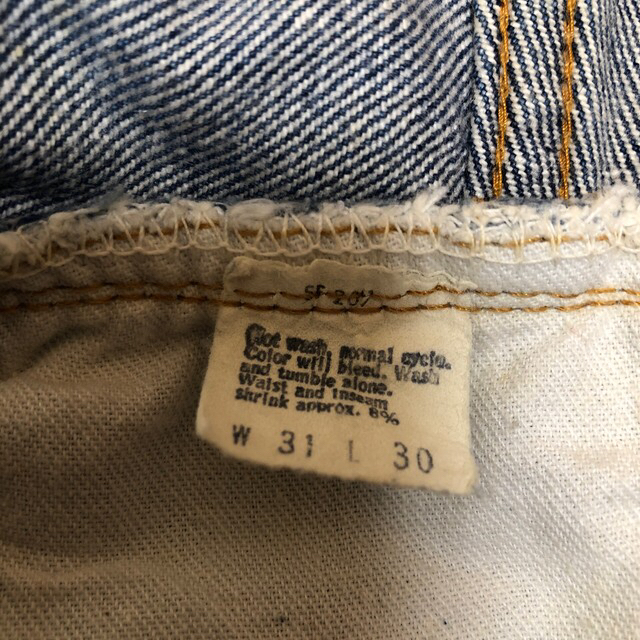 Levi's(リーバイス)のリーバイス501ビンテージ66後期モデルW31L30 メンズのパンツ(デニム/ジーンズ)の商品写真