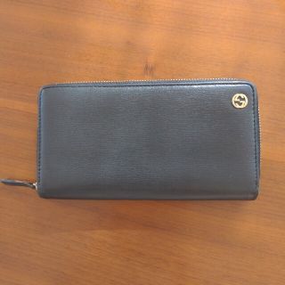 グッチ(Gucci)のGUCCI　長財布　黒(長財布)