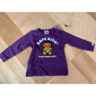 アベイシングエイプ(A BATHING APE)のAPB キッズ　ロンT(Tシャツ/カットソー)