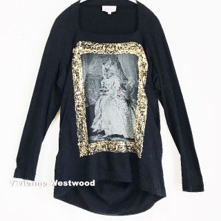 ヴィヴィアンウエストウッド(Vivienne Westwood)の【Vivienne Westwood】エリザベス ORB シルクロングカットソー(カットソー(長袖/七分))