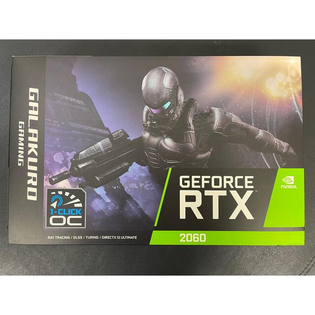 RTX2060値下げ　GALAKURO GAMING  GG-RTX2060-E6G