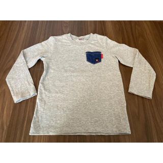 ダブルビー(DOUBLE.B)の美品　ミキハウス　ダブルビー　長袖 120センチ(Tシャツ/カットソー)