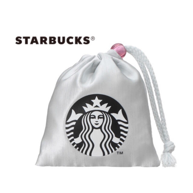 Starbucks Coffee(スターバックスコーヒー)のStarbucks★ SAKURA2022 スターバックス ミニ巾着袋 レディースのファッション小物(ポーチ)の商品写真