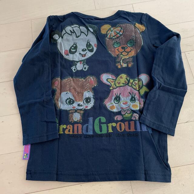 GrandGround(グラグラ)のグラグラ　ロンT 130 新品 キッズ/ベビー/マタニティのキッズ服男の子用(90cm~)(Tシャツ/カットソー)の商品写真