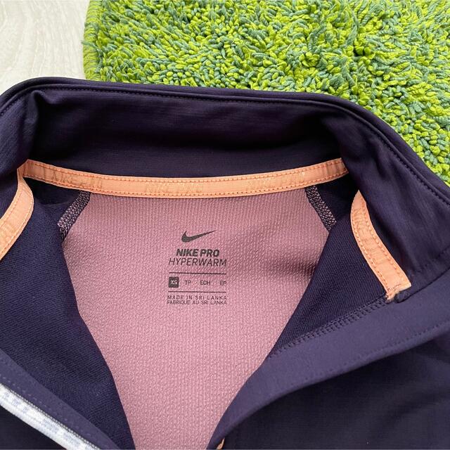 NIKE(ナイキ)の未使用 NIKE PRO ナイキプロ XS パープル  キッズ/ベビー/マタニティのキッズ服女の子用(90cm~)(その他)の商品写真