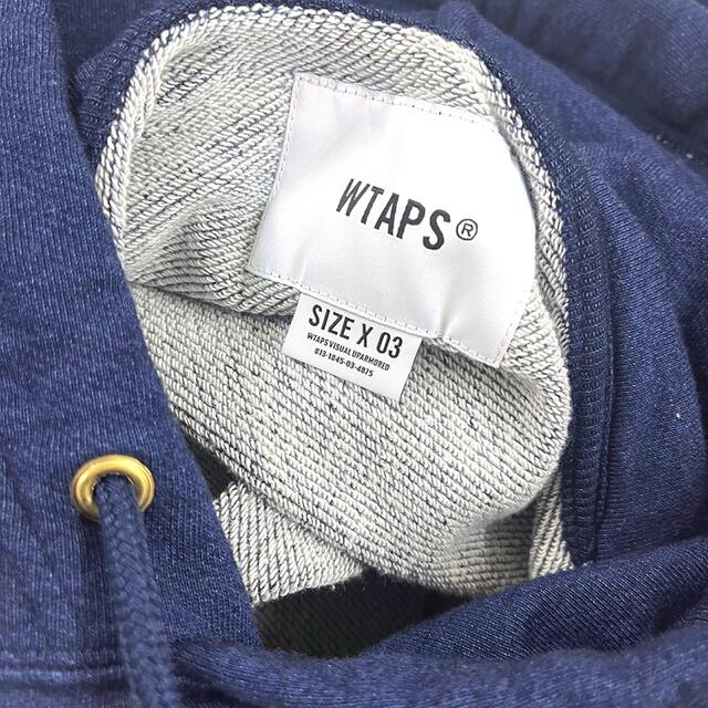 W)taps(ダブルタップス)の新品完売 WTAPS AII L 03 ダブルタップス パーカー インディゴ メンズのトップス(パーカー)の商品写真