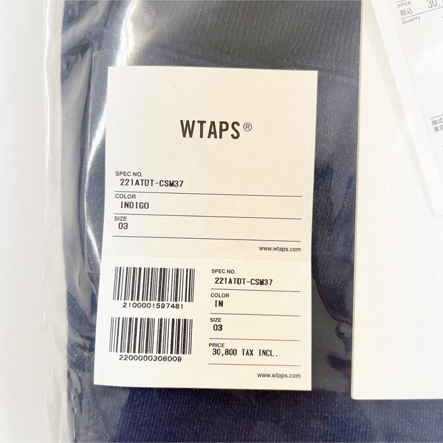 W)taps(ダブルタップス)の新品完売 WTAPS AII L 03 ダブルタップス パーカー インディゴ メンズのトップス(パーカー)の商品写真