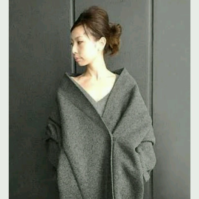 L'Appartement DEUXIEME CLASSE(アパルトモンドゥーズィエムクラス)の完売REALITY STUDIO WOOL COCOON VOLUME COAT レディースのジャケット/アウター(ガウンコート)の商品写真