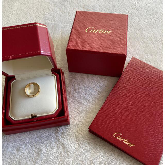 ラッピング不可】 Cartier - カルティエ ミニラブリング 750YG リング(指輪) - www.reomti.se