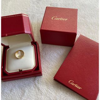 カルティエ(Cartier)のカルティエ　ミニラブリング　750YG(リング(指輪))