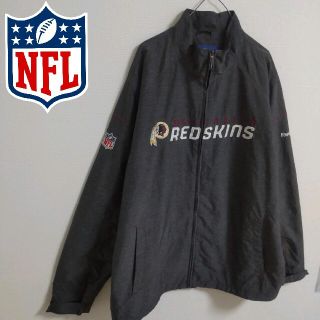 リーボック(Reebok)のNFL ワシントンレッドスキンズ　ロゴ刺繍　ナイロンジャケット(ナイロンジャケット)