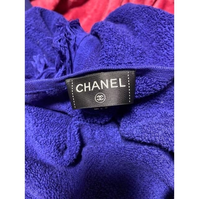 CHANEL(シャネル)のシャネルビーチトートバッグ　ポーチ付きココマーク大判タオルセット レディースのバッグ(トートバッグ)の商品写真