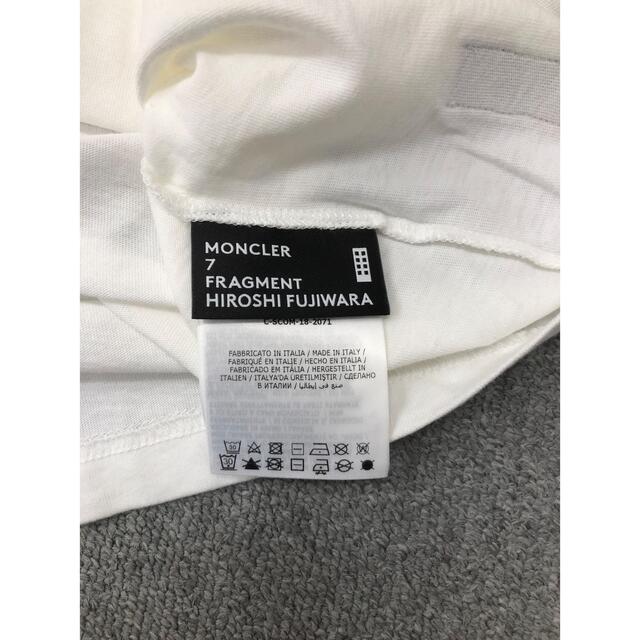 MONCLER(モンクレール)の新品未使用 タグ付 モンクレール フラグメント Tシャツ サイズM メンズのトップス(Tシャツ/カットソー(半袖/袖なし))の商品写真