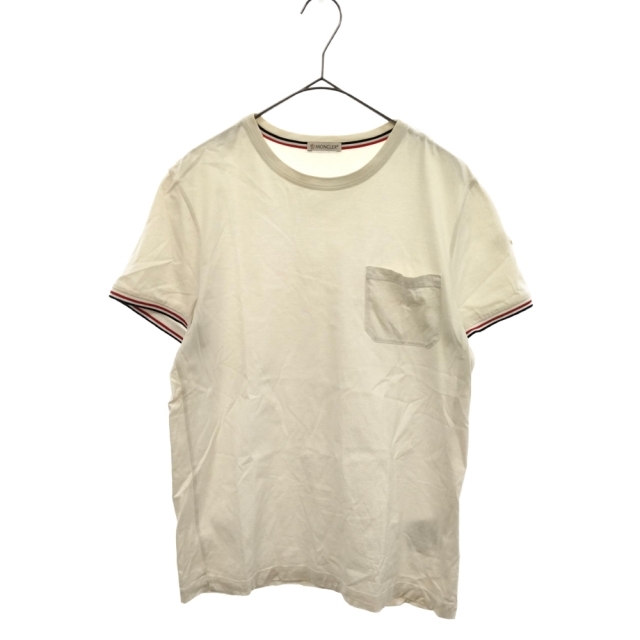 100％本物保証！ - MONCLER MONCLER 半袖Tシャツ モンクレール Tシャツ+カットソー(半袖+袖なし)