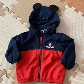 エイチアンドエム(H&M)のミッキーマウス☆裏地付きジャンパー(ジャケット/コート)