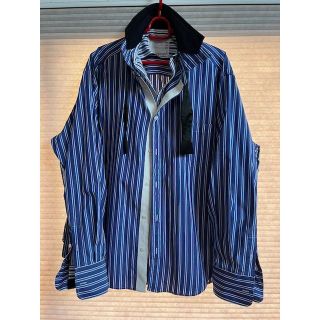 サカイ(sacai)の美品 sacai サカイレイヤード ストライプシャツ poplin shirt (シャツ)