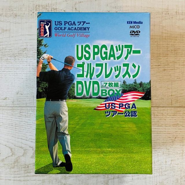 USPGAツアーゴルフレッスン 【DVD BOX】7枚組