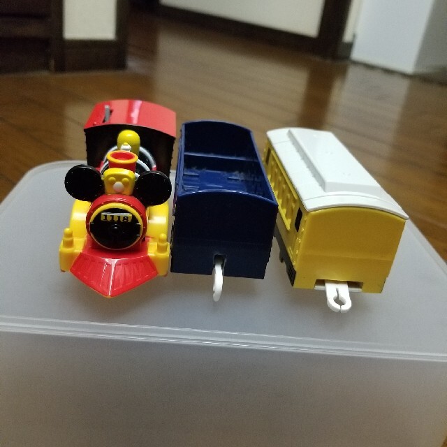 Takara Tomy(タカラトミー)のプラレール💝ディズニーミッキー キッズ/ベビー/マタニティのおもちゃ(電車のおもちゃ/車)の商品写真