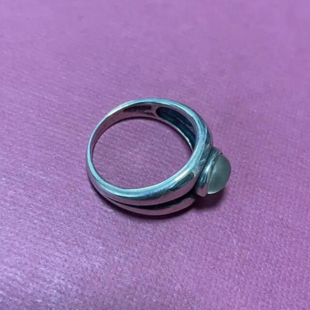 A749 used silver925 stone ring リング 指輪