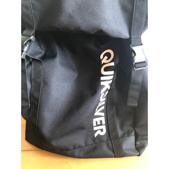 QUIKSILVER(クイックシルバー)のクイックシルバーの黒のバックパック レディースのバッグ(リュック/バックパック)の商品写真