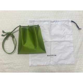 ビューティアンドユースユナイテッドアローズ(BEAUTY&YOUTH UNITED ARROWS)のmarrow サテンショルダーバッグ　グリーン(ショルダーバッグ)