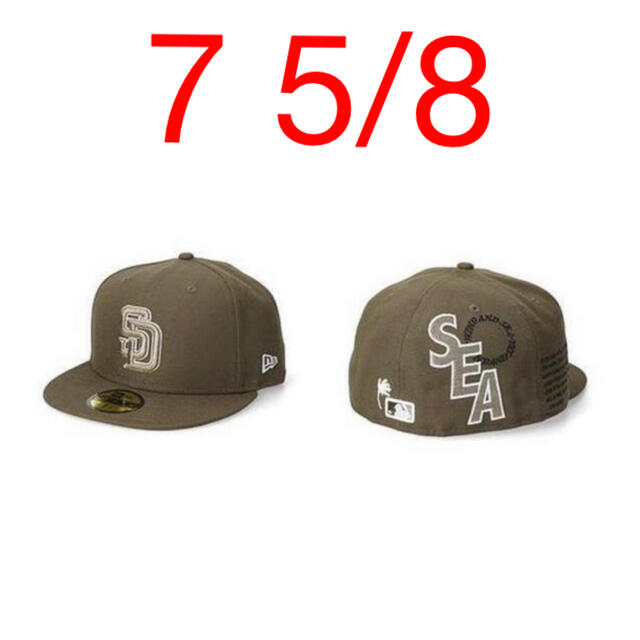 wind and sea newera padres 7-5/8 cap  XL