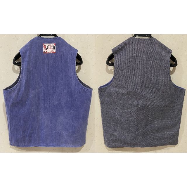 EVISU - *YAMANE ヤマネ EVISU 刺繍 リバーシブル ジップ EVISU - *YAMANE ヤマネ EVISU 刺繍 リバーシブル ジップ