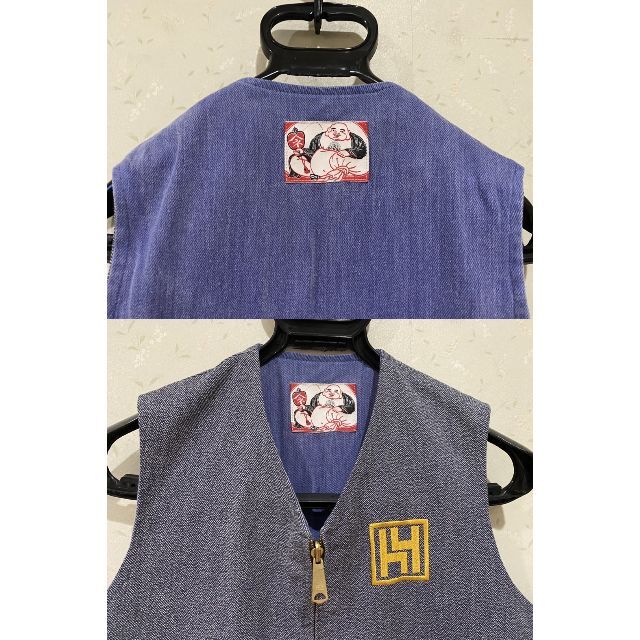 EVISU - *YAMANE ヤマネ EVISU 刺繍 リバーシブル ジップ EVISU - *YAMANE ヤマネ EVISU 刺繍 リバーシブル ジップ