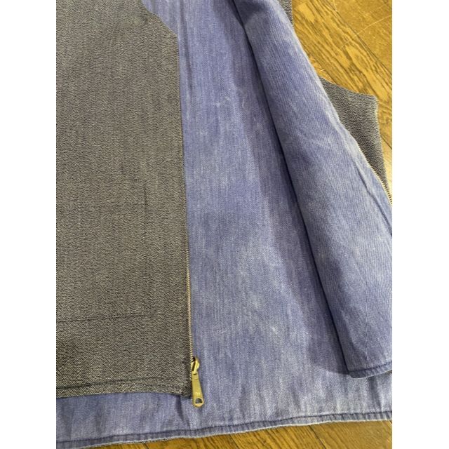 EVISU - *YAMANE ヤマネ EVISU 刺繍 リバーシブル ジップ EVISU - *YAMANE ヤマネ EVISU 刺繍 リバーシブル ジップ