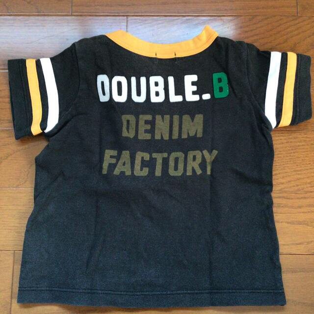 DOUBLE.B(ダブルビー)のダブルB★半袖Tシャツ★90cm キッズ/ベビー/マタニティのキッズ服男の子用(90cm~)(Tシャツ/カットソー)の商品写真