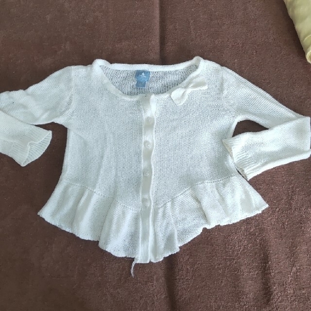 babyGAP(ベビーギャップ)のBabyGAP　カーディガン　90 キッズ/ベビー/マタニティのキッズ服女の子用(90cm~)(カーディガン)の商品写真