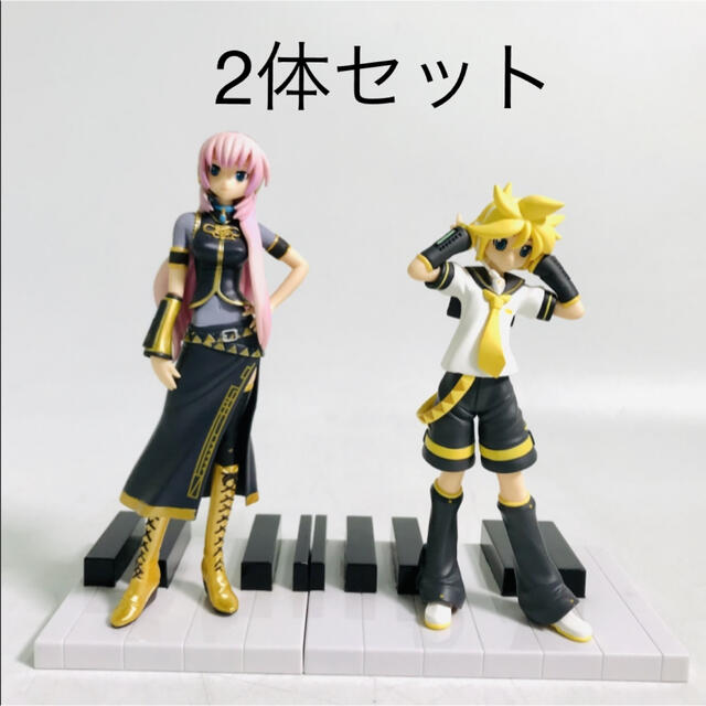 SEGA(セガ)のエクストラフィギュア鏡音レン巡音ルカ全二種セットミクモバ初音ミクセガプライズ エンタメ/ホビーのフィギュア(ゲームキャラクター)の商品写真