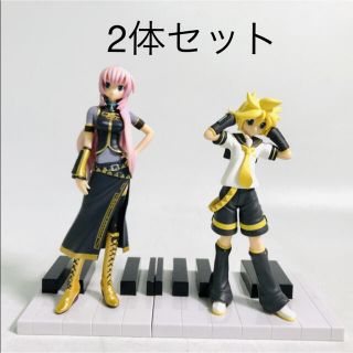 セガ(SEGA)のエクストラフィギュア鏡音レン巡音ルカ全二種セットミクモバ初音ミクセガプライズ(ゲームキャラクター)