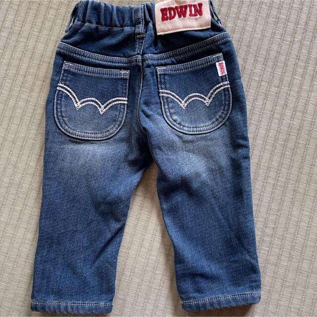 EDWIN(エドウィン)のEDWIN 80 デニムパンツ キッズ/ベビー/マタニティのベビー服(~85cm)(パンツ)の商品写真