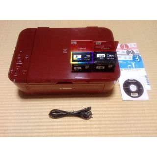 キヤノン(Canon)の新品給紙ロール　新品純正インクカートリッジ付 Canon MG3630 RD(PC周辺機器)