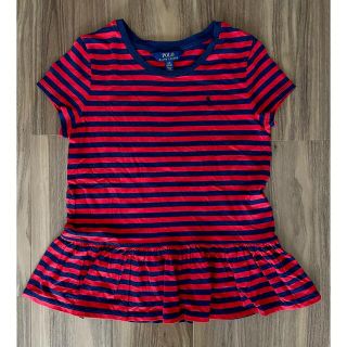 ポロラルフローレン(POLO RALPH LAUREN)の【専用】美品★ポロ ラルフローレン／ボーダーTシャツ（12-14y）(Tシャツ/カットソー)